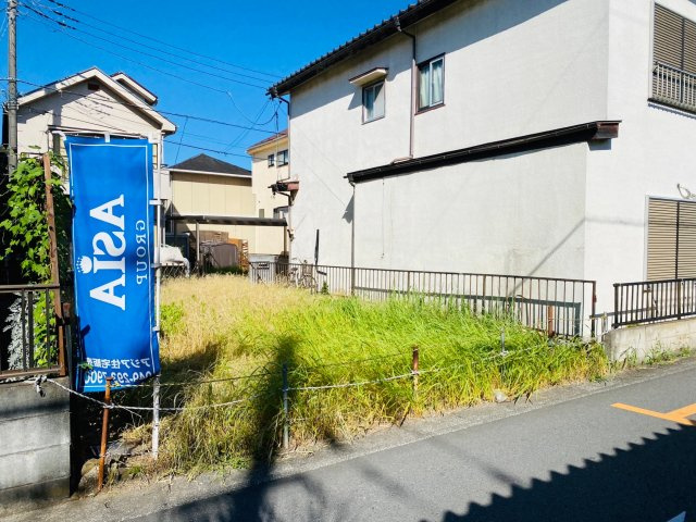 鶴ヶ島市松ヶ丘3丁目　売地の外観|現地（2023年9月）撮影　どなたでも建築可能！