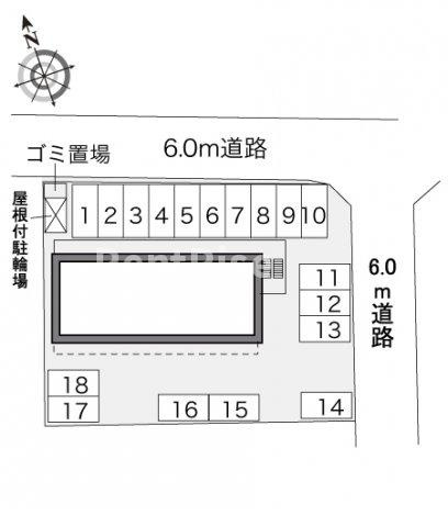 レオパレスヴェール　山口のエントランス