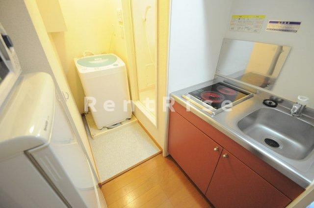 レオパレス下川田のその他|安心安全の電気コンロ　2口