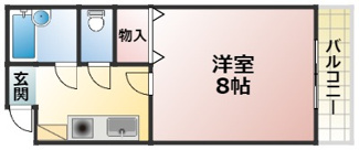 【間取り】 | パルティール五条