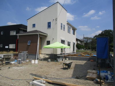 【外観】 | リーブルガーデン．Ｓ　上里町堤　 | １号棟現地外観（2023年08月29日）撮影