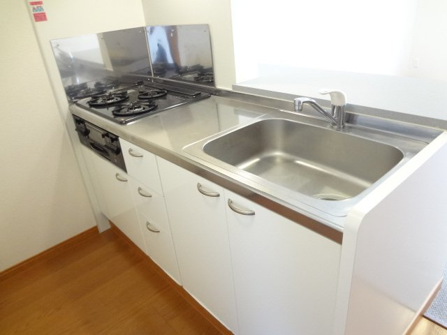 レオパレス祐久野の設備|ガスコンロ3口