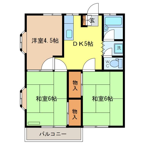 【間取り】 | アーバン2