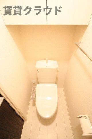ロイヤルガーデンⅪのトイレ|コンパクトで使いやすいトイレです