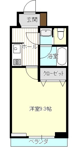 タウンコート大通の間取り