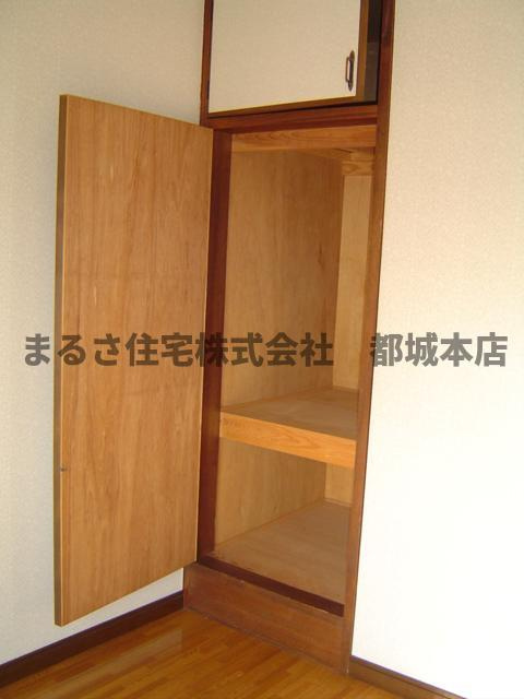 村中コーポの収納|便利な収納スペースです