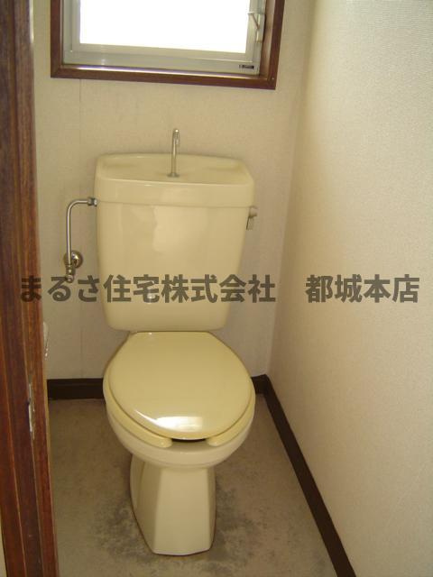 村中コーポのトイレ|トイレもきれいです