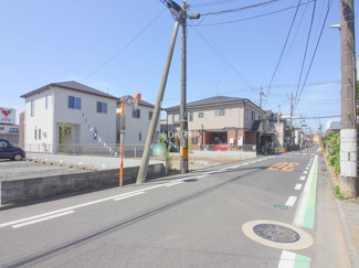 【前面道路含む現地写真】 | 完成（撮影：'23/07/07）