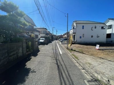 【前面道路含む現地写真】 | 大和市中央新築戸建て2期　2号棟