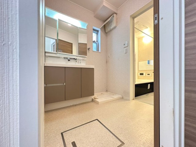 【洗面所】 | 豊中市曽根西町2丁目テラスハウス