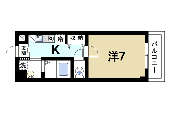 クラールコートの間取り