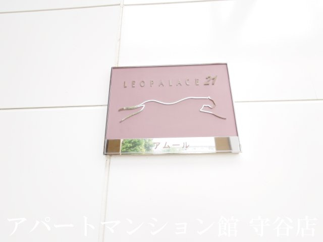 レオパレスアムールのエントランス