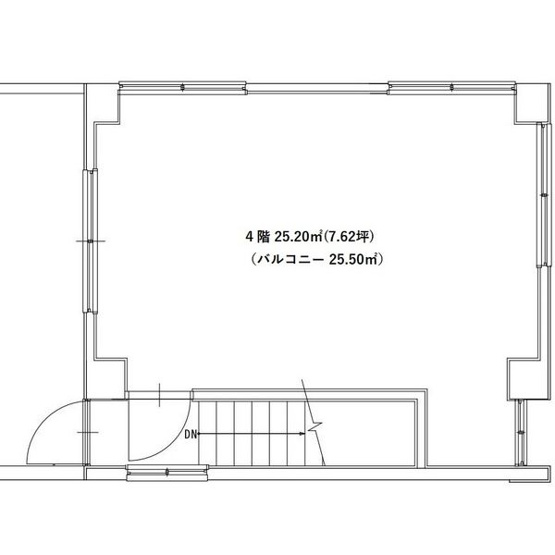 【間取り】 | 戸谷ビル（旧：丸の内三丁目ビル） | 4階　間取り図
