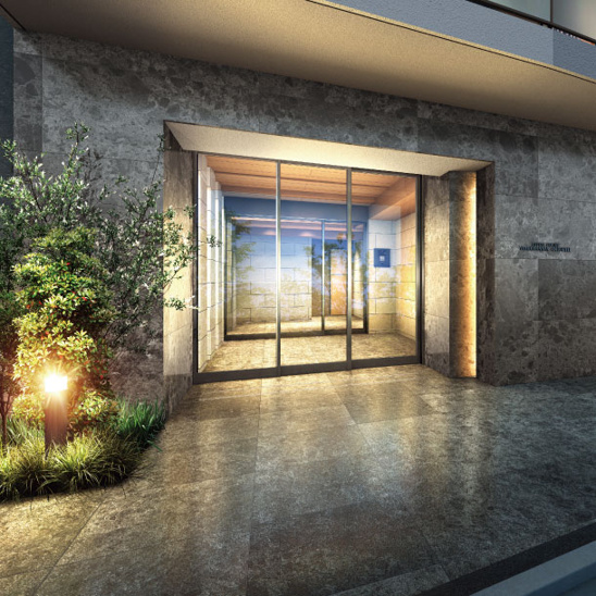 【エントランス】エステムコート横濱大口 