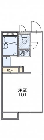 レオパレス城ノ内の間取り|画像2