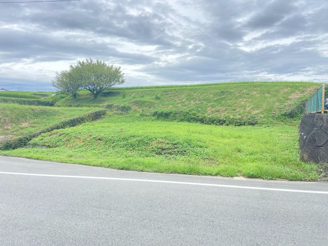 【前面道路含む現地写真】 | 菊池市片角　土地47坪　 | 2023年8月撮影