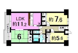 【間取り】 | アルティプラザ野洲