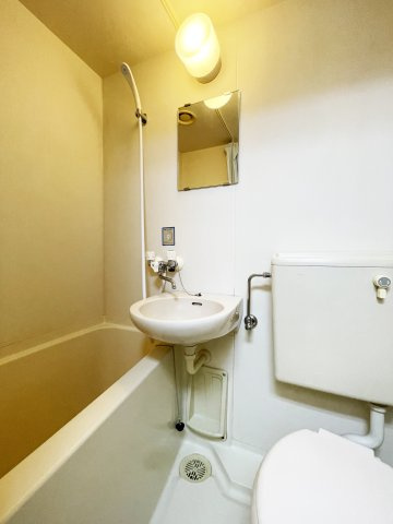 元木ハイツの浴室