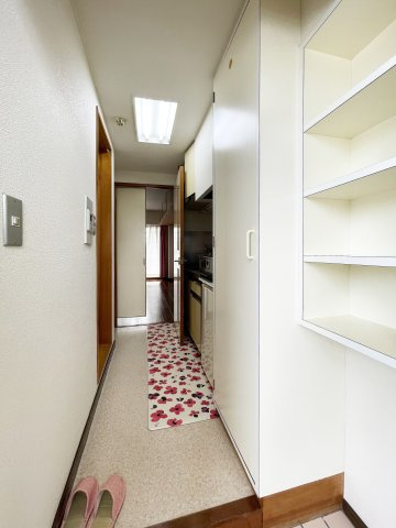 元木ハイツの玄関