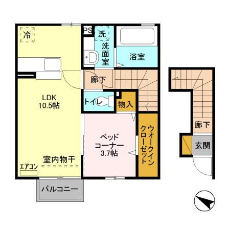ヴァルール吾妻の間取り