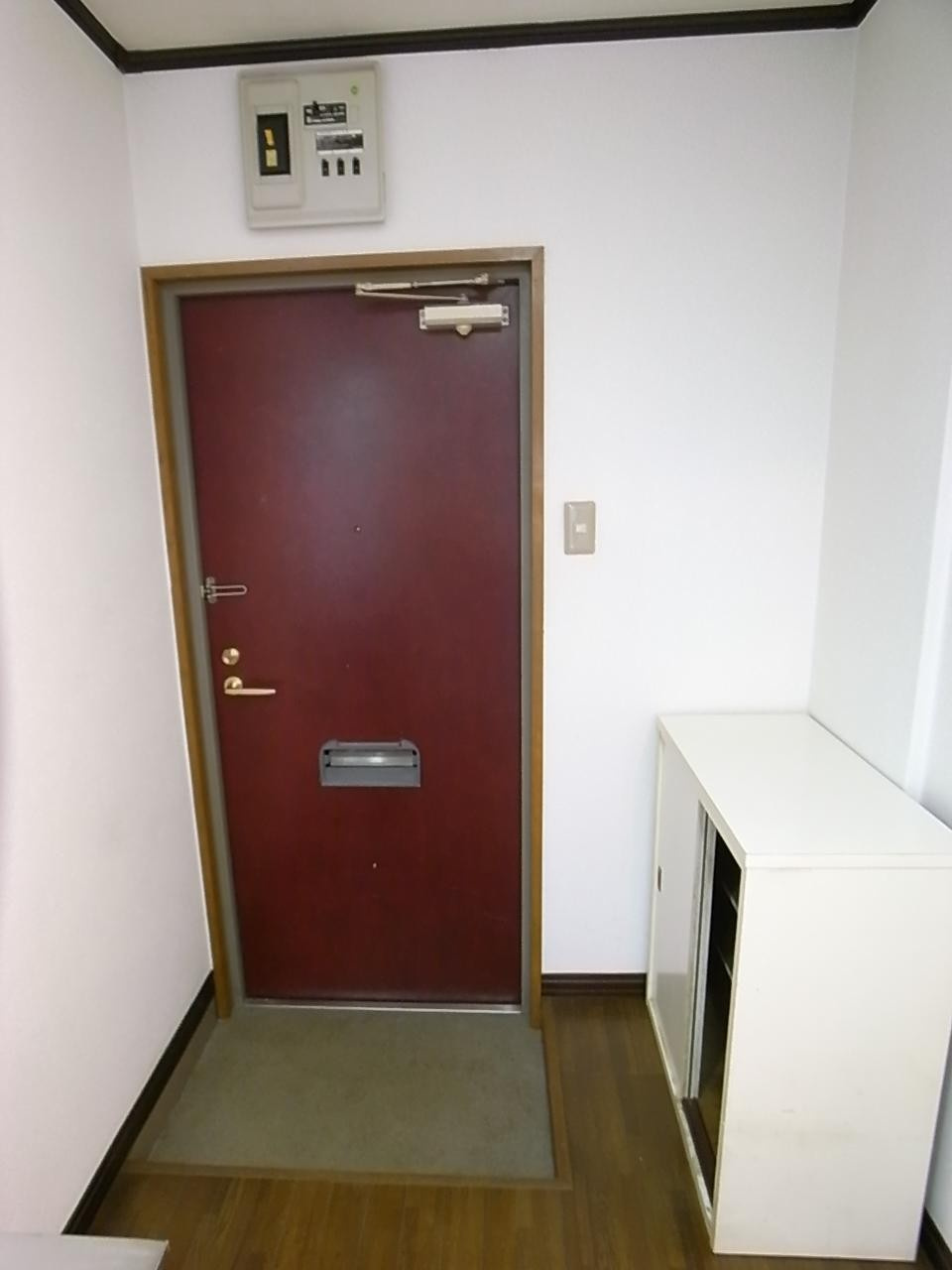 井ノ口ビル【キャッシュバック対象物件】の玄関|明るい玄関です