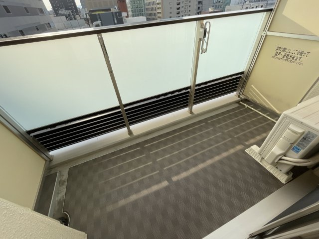 スプランディッド淀屋橋DUEのバルコニー