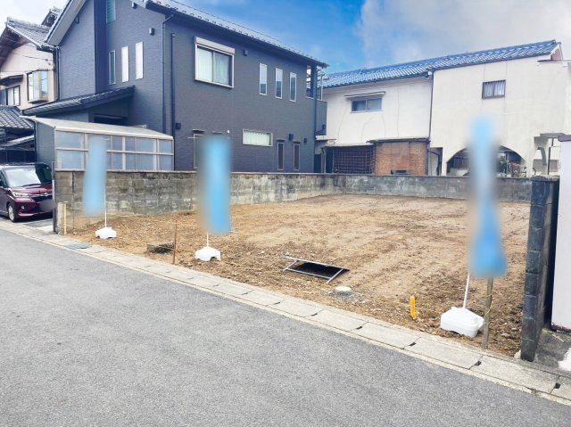 大原野北春日町　プランAの前面道路含む現地写真