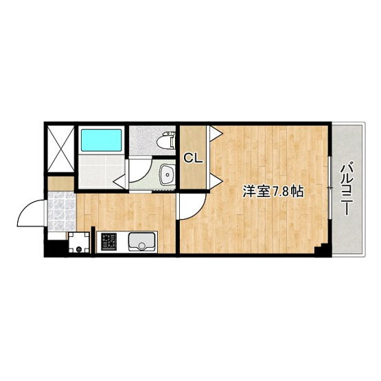 【間取り】 | ラヴィーナ弐番館
