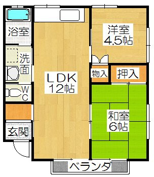 ブリス南島の間取り