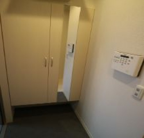 ラフィーネ徳庵の玄関
