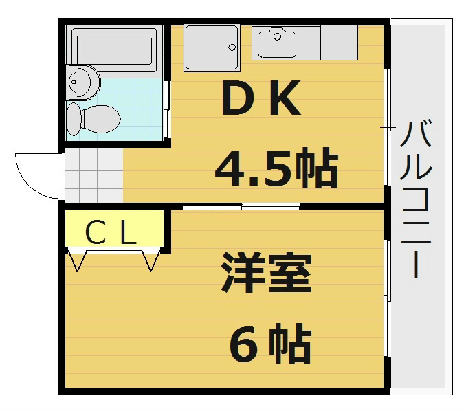 ヴィラドリームの間取り