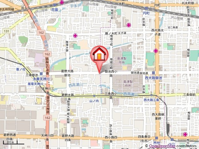 ヴィラドリームの地図