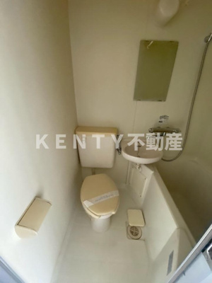 【トイレ】 | クリオ石川台壱番館 | 落ち着いた色調のトイレです