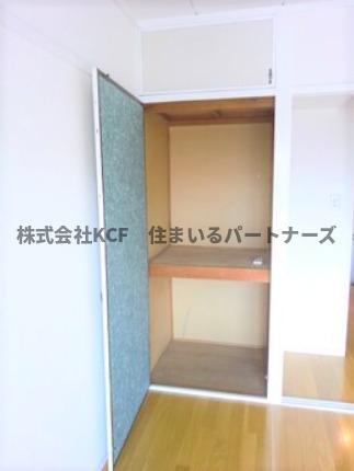 高良山ハイツの収納|ちょっとした収納スペースも充実しています