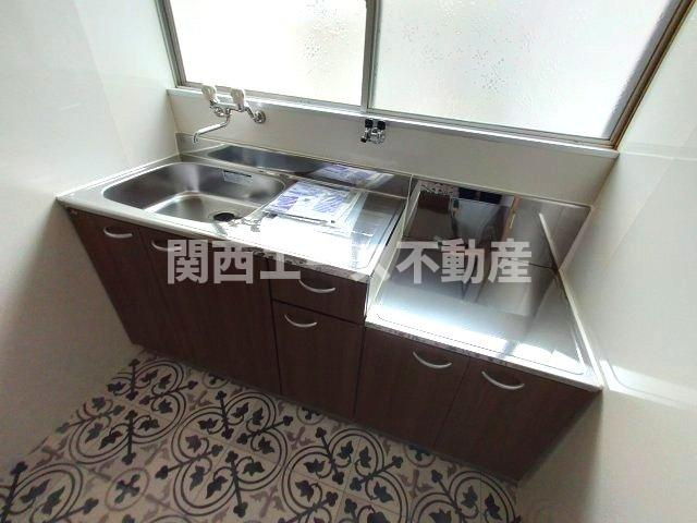 【キッチン】 | 北岸和田１丁目貸家