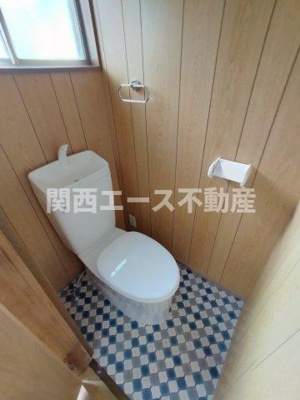 【トイレ】 | 北岸和田１丁目貸家