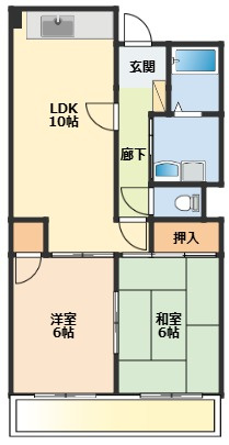 【間取り】 | マンションニューハマ1
