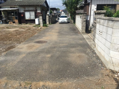 【前面道路含む現地写真】 | 筑西市下川島210万円売地