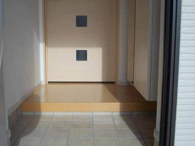 ブルックヴィラBの玄関