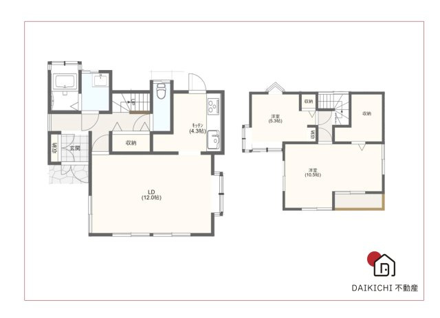 【間取り】 | 上里町七本木　中古戸建