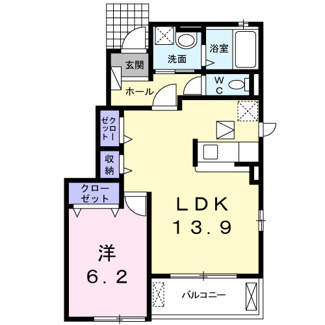 【間取り】 | ビレッジZENⅢ