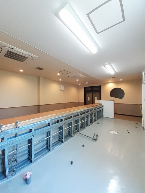 飯田町店舗の内装|現入居者の前の内装です。