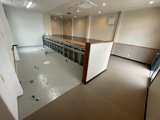 飯田町店舗の内装|現入居者の前の内装です。