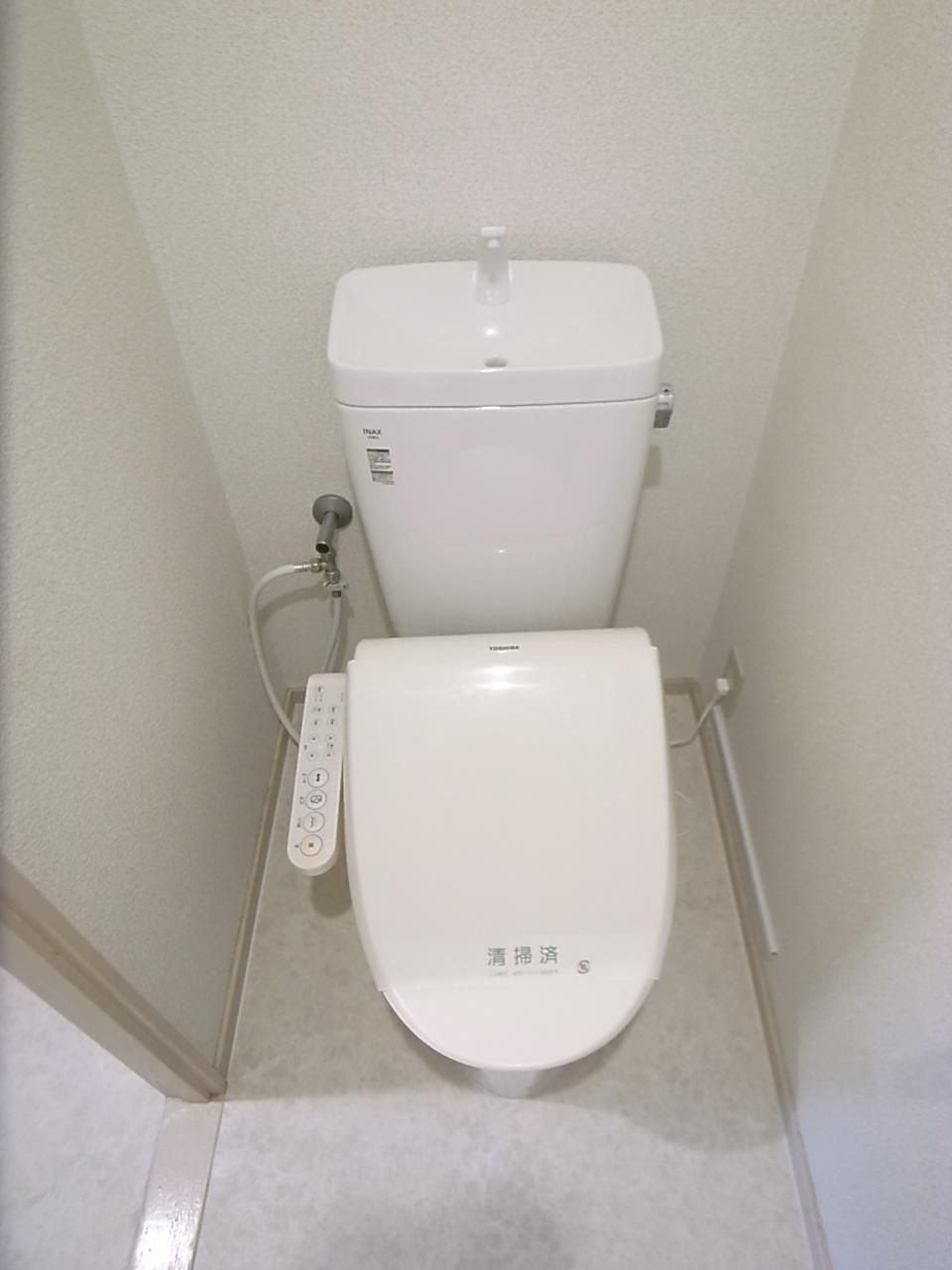 レジデンス花畑南のトイレ|シンプルで使いやすいトイレです
