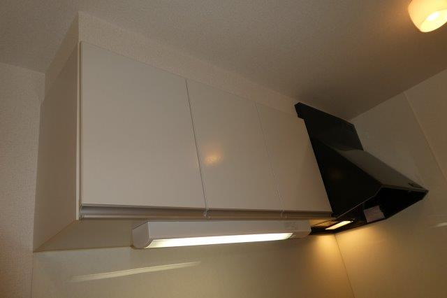 サンフラワーＫのキッチン|キッチン上収納