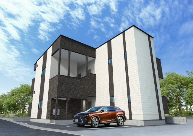 エクシア久留米大学駅前の外観|きれいな外観です