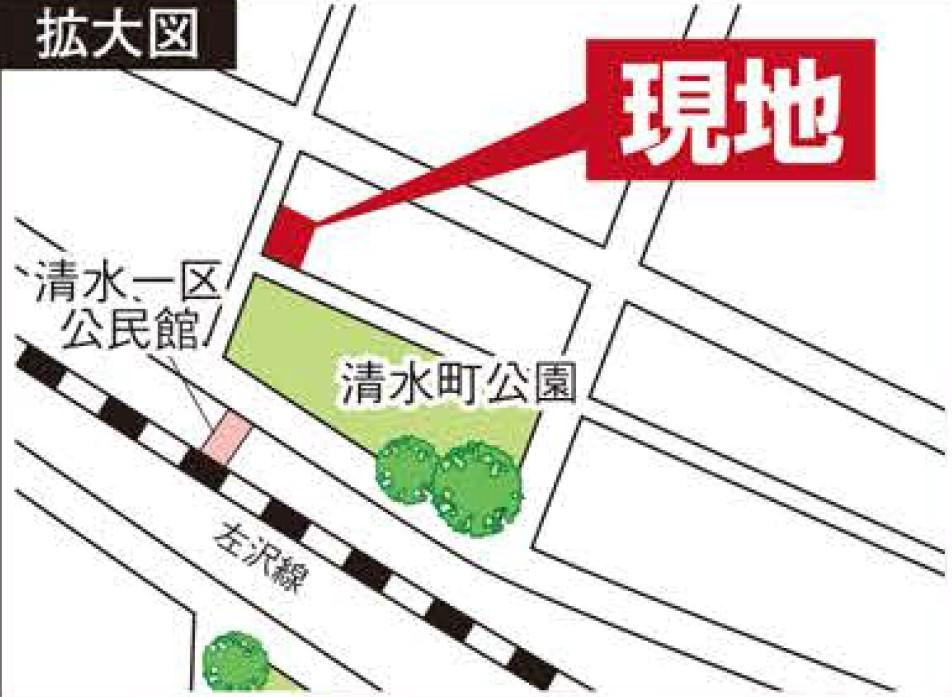 山形市江南建売住宅【２号棟】の地図|ご案内図