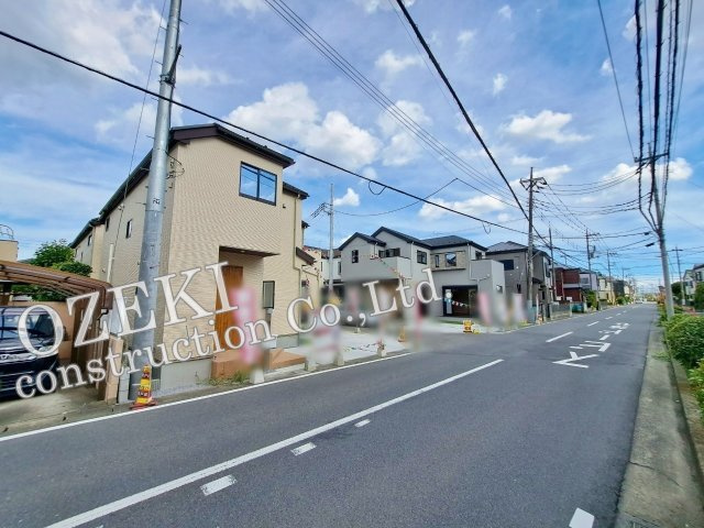 越谷市神明町新築戸建て-KEIAI TERRACEケイアイテラス-の外観