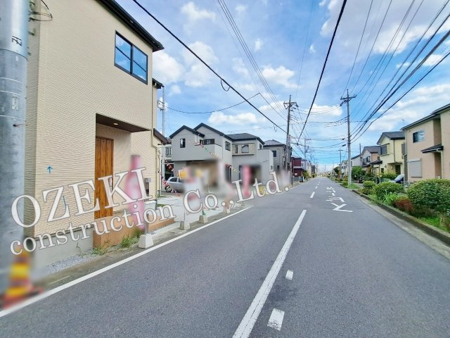 越谷市神明町新築戸建て-KEIAI TERRACEケイアイテラス-の外観