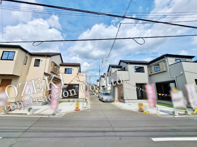 越谷市神明町新築戸建て-KEIAI TERRACEケイアイテラス-の外観